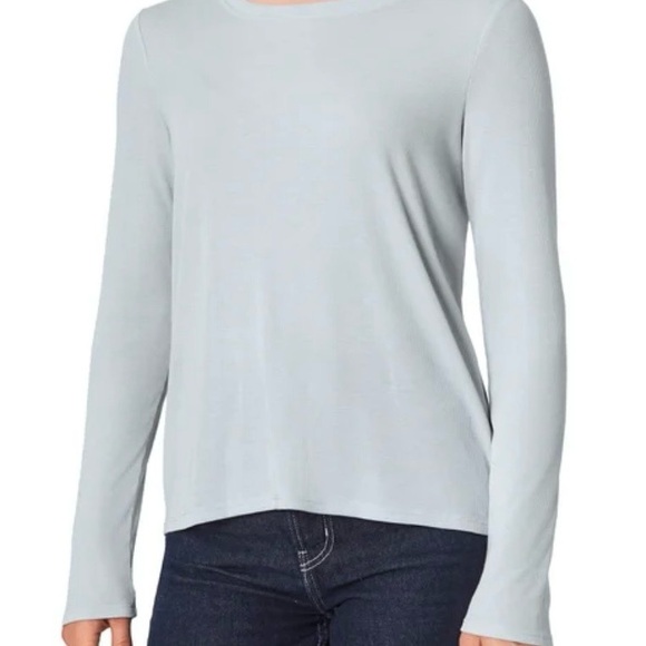 Mondetta Tops - Mondetta Pale Blue Long Sleeve Women's Tee